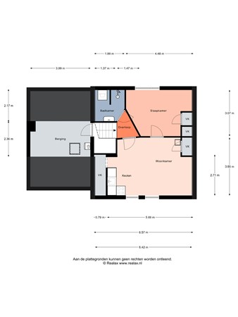 Floorplan - Kolkplein 4, 3751 EE Bunschoten-Spakenburg